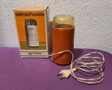 DDR/UDSSR DESIGN -ELEKTRISCHE KAFFEEMÜHLE STRAUME- in OVP VINTAGE OSTALGIE