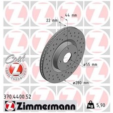 2x Zimmermann Scheibenbremse