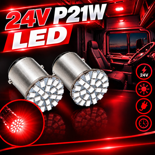 P21w led rot - 2x,
