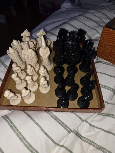 Schachspiel figuren 1960 - schachspiel,