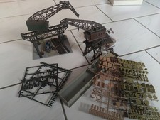 Faller Industrie Konvolut mit Kran und Bekohlnungsanlage mit Motor