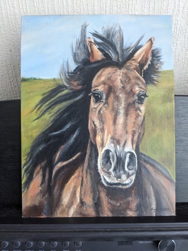 Pferd läuft ölgemälde kein - Ölgemälde,
