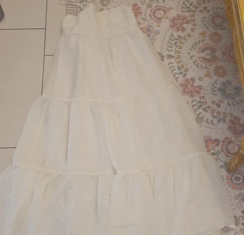 Damen maxikleid lang weiß - damen,