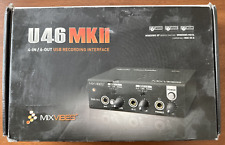 MIXVIBES U46 MK2 USB Mobile Recording Studio Interface - mit Kabel, OHNE CD