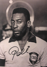 Pele (+) orig. Autogramm  "