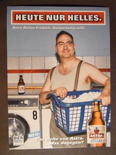 Edgar Karte Astra St Pauli, Heute nur Helles. Astra kleine Freiheit Unanständig