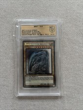 Yu-Gi-Oh! Blauäugiger Weißer Drache Ghost Rare 1. Auflage GSG9 wie PSA