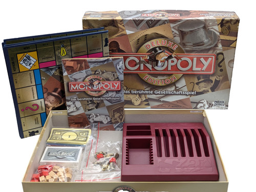 Monopoly parker deluxe edition - deluxe,