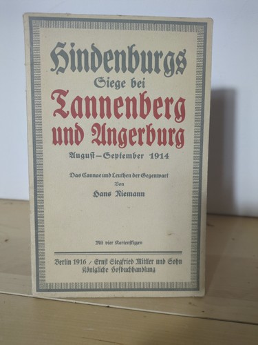 Hindenburgs siege bei - hindenburgs,