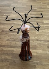 Schmuckhalter Schmuckständer Schmuckpuppe Schmuck Puppe "Lady Kleid" 30 cm