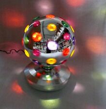Livarno XXL Discokugel Ø19cm Rotierende RGB Party Licht Kugel Chrom 43 Farb Lins