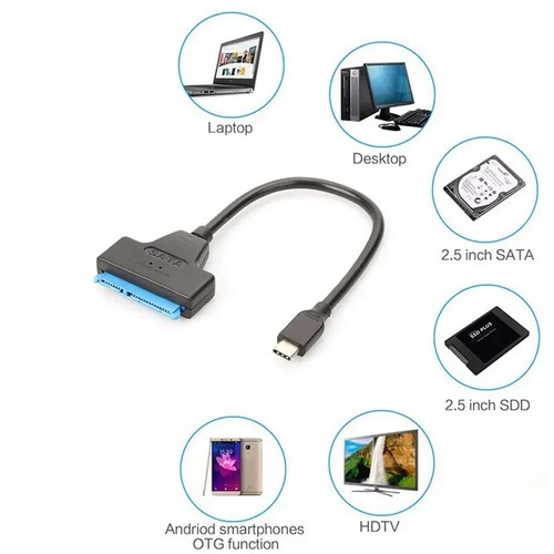 Usb sata adapter kabel - c,