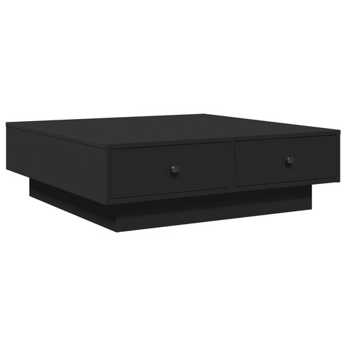 Couchtisch schwarz 90x90x28 - schwarz,