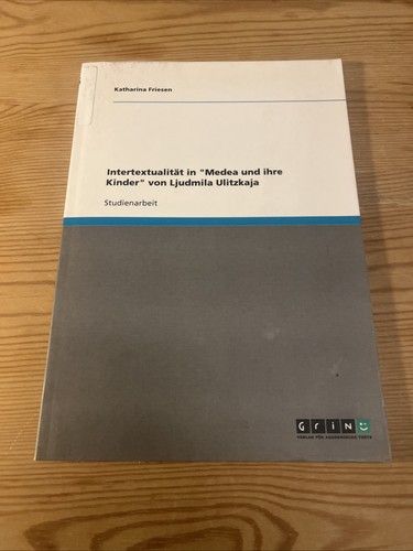 Intertextualität medea - in, „medea