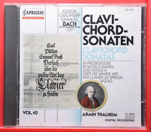 Bach clavichord sonaten - c.p.e.,