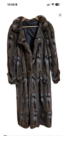 Pelzmantel vintage - pelzmantel,