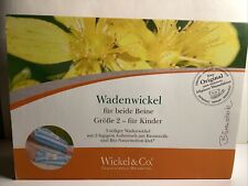 Wickel & Co - 2x Wadenwickel Für Kinder  - Größe 2 - BIO (C26.3)