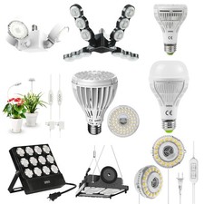 Grow LED Wachstumslampen Gewächshaus 10W-150W Vollspektrum IP20-IP65 E27 CE