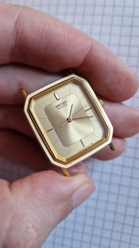 Vintage goldfarbene seiko - vintage, 9021