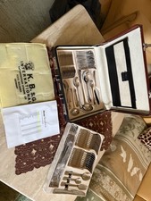 70 teiliger Besteckkoffer K.B. aus Solingen