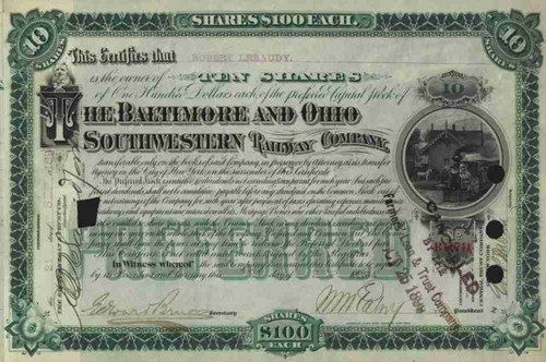 Baltimore ohio southwestern - baltimore,