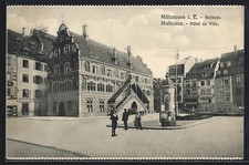 AK Mülhausen i. E., Chem. Wäscherei am Rathaus 