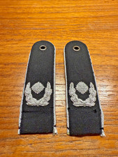 Gesellschaftsanzug Bundeswehr Schulterklappen, Major, Schwarz, Handgestickt
