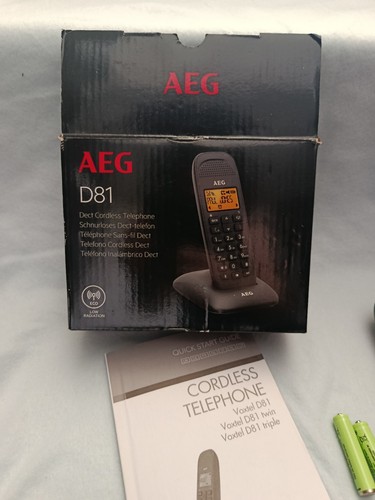 Aeg d81 dect schnurloses - d81,