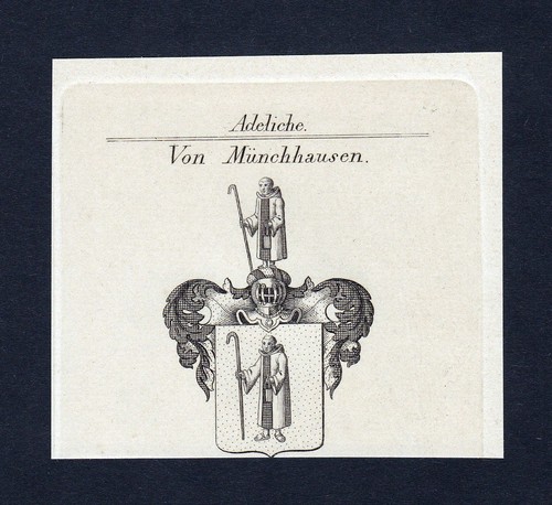 1820 münchhausen wappen - ca.,