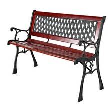 Stabile und massive Parkbank