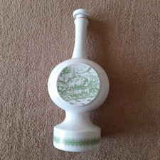 Wallendorf Porzellan - Flasche mit Spieluhr Mansfeld Kombinat Steigerlied, gebr.