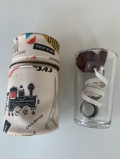 Reise Tauchsieder mit Glas 60er Jahre Camping Vintage Rarität