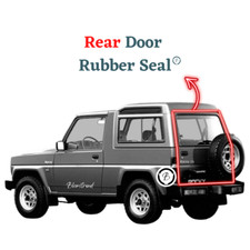 Daihatsu Taft Rocky Rugger Fourtrak F75 Dichtungsgummi für hintere Tür