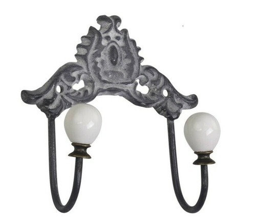 Chic antique wandhaken metall - antique,
