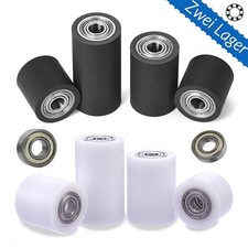 Kunststoff Rollen mit Doppelte Kugellager POM PP Führungsrolle Laufrolle Various