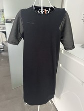 MAMMUT Sweat Shirt KLEID S 36 schwarz grau Stretch Thermo Fleece Futter NEU