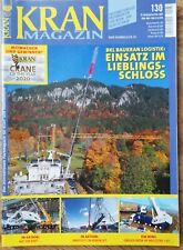 Kran Magazin Nr. 130, Februar 2020, Liebherr, Demag, Tadano, Terex, Manitowoc 