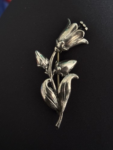 835 brosche blume - brosche,