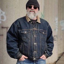 Jeansjacke Baner L Innenfutter