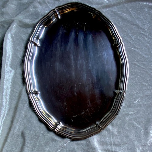 Serviertablett,versilbert
