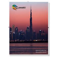 Rahmenlose Clip Rahmen Bilderrahmen Bilderhalter DIN A0 A1 A2 A3 A4 CLAMARO N°1