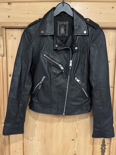 Zara lederjacke damen - zara,
