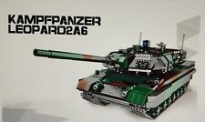 SESAY Technik Militär, LEGO komp. WW2 LEOPARD 2A6 Panzer Bausteine, 1346 Teile 