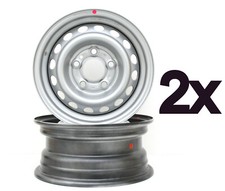 2x Stahlfelge Anhänger Felge