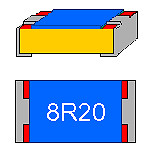 Smd widerstand ohm - , 8,2
