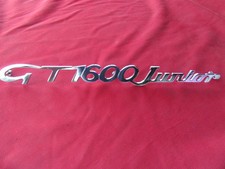 Alfa Romeo Bertone / GT  Schriftzug " GT 1600 Junior " NEU
