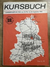 DB Kursbuch Sommerfahrplan 1982  TOP!!!