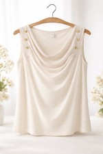 Festliche Bluse Mit Pailletten