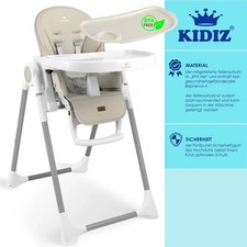 KIDIZ® 3in1 Hochstuhl Kinderhochstuhl Babyliege Kinderstuhl Hocker Essstuhl 