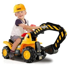 Kinderaufstieg Bagger